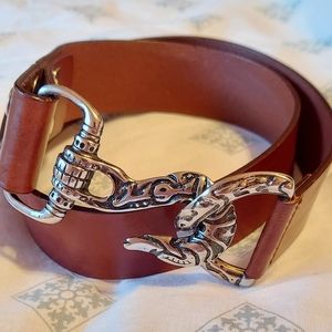 Barbara & Co Accessories Leather Hip Belt